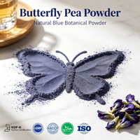 Poudre de Matcha Bleu de Haute Qualité, Poudre de Fleur de Pois Papillon, Ingrédient Bleu pour Thé, Thé au Lait, Desserts, Pâtisseries et Boissons
