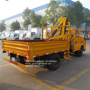 חדש JMC כפול בקתת בום משאית מתקפל זרוע מעלית מיני קטן להרים משאית מנוף <span class=keywords><strong>3</strong></span> טון 2ton - Product Image 3