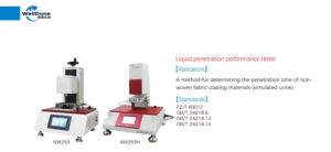 Máquina de prueba de absorción ISO WellDone para pañales y toallas sanitarias | Equipo de prueba de penetración de líquidos | Estándar EDANA/INDA - Product Image 3