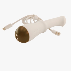 Vrouwen Mini Led G-Spot Verwarming Vagina Tepel Staf Massager Vibrator Vibrator Seksspeeltjes Met <span class=keywords><strong>Dildo</strong></span> Vibrator - Product Image 1