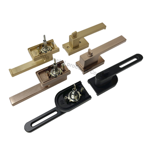 ล็อกประตูกระจกแบบเรียบง่ายสำหรับกรอบประตูกระจกอลูมิเนียม - Product Image 2