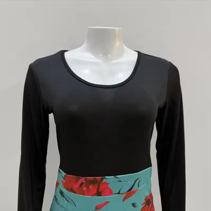 Nuevo Vestido Maxi de Verano para Mujer, Estampado Floral, Cintura Alta, Lavable, Manga Corta, Talla Grande - Product Image 5