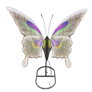 Wrought Iron Electric LED <b>Lighted</b> <b>Butterfly</b> Simulation Wedding Aisle Stage Decor Hotel Hanging Ornament Valentine's Day Fast - Product Image 5