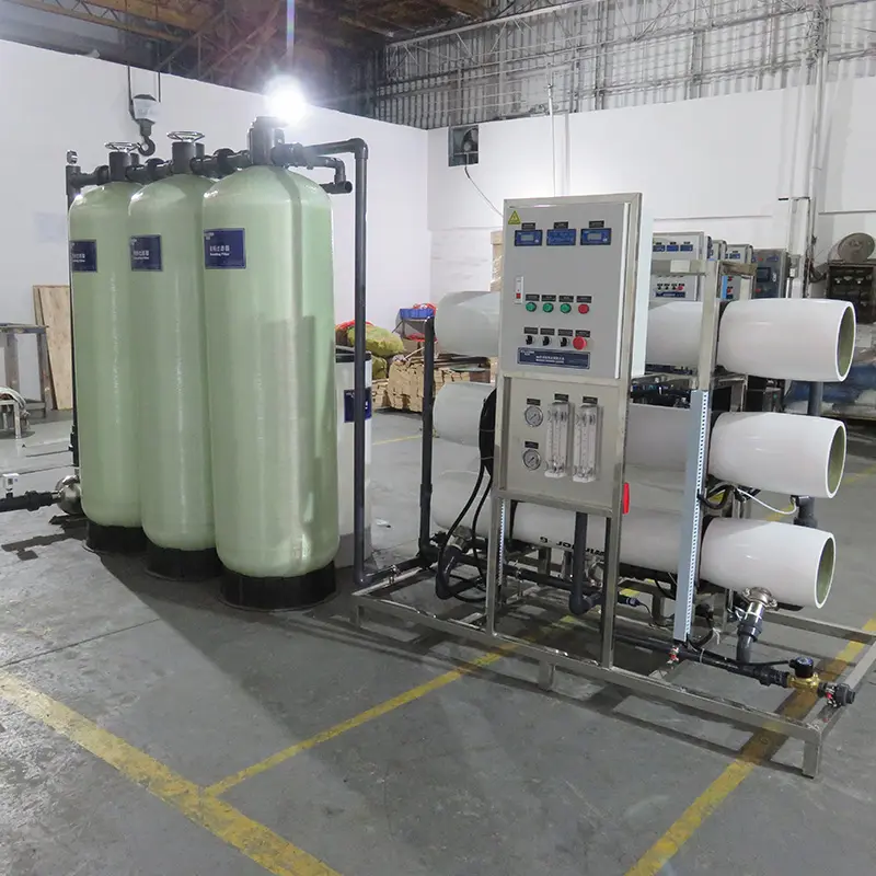 Ro membrana 4040 impianto idrico ad osmosi inversa ro sistemi di macchine per la purificazione dell'acqua distillata