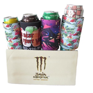 Bolsa Térmica de Neopreno Delgada e Impermeable Personalizada con Cierre a Presión, Impresión por Sublimación para Latas de Cerveza de 12 Oz/16 Oz/22 Oz/24 Oz - Product Image 2