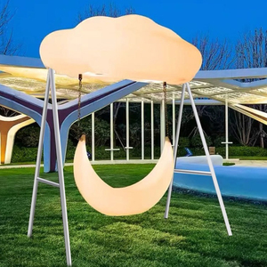 Lumières décoratives lumineuses motif nuage coloré pour balançoire, chaise suspendue, jardin, patio, balançoire, ornements de centre commercial, support de <span class=keywords><strong>berceau</strong></span> - Product Image 5