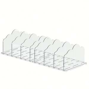 Organisateur de sac réglable en acrylique personnalisé organisateur de stockage de sac à main de placard organisateur de stockage de sac à main de placard - Product Image 6