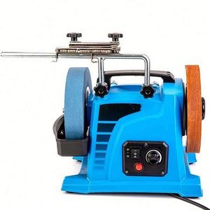 Afiladora <span class=keywords><strong>de</strong></span> Cuchillos por Enfriamiento por Agua 110V/220V <span class=keywords><strong>con</strong></span> <span class=keywords><strong>Motor</strong></span>, Engranajes, Rodamientos, Bomba y Componentes PLC Incluidos - Product Image 4