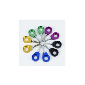 Tendeurs de chaîne M12 M15, outil de réglage de la chaîne pour bloc d'axe de roue arrière, adapté aux motos, vélos et scooters - Product Image 1