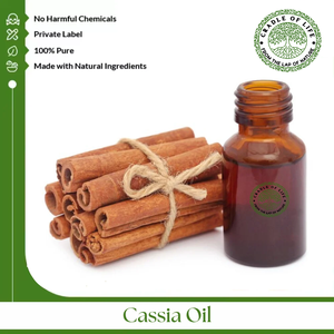 El aceite de Cassia es un aceite esencial cálido y aromático de origen picante y especiado, derivado de la corteza del árbol Cinnamomum cassia mediante destilación por vapor. - Product Image 4