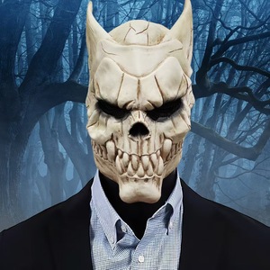 Maschera in Latex Zombie Joker per Halloween e Natale, Maschera Integrale con Testa Strappata, Spaventosa Maschera <span class=keywords><strong>Horror</strong></span> per Adulti - Product Image 2