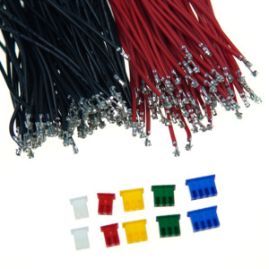 Özel JST XH/SH/VH Konnektör 18AWG 24AWG Siyah Kırmızı Terminal Kablo Demeti Drone'lar ve Otomasyon ve DIY için - Product Image 1