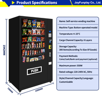 JOYVEND OEM / ODM Distributeur automatique de boissons sans personnel avec fonction SDK et certification CE