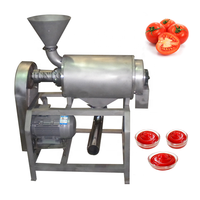 Elektrische Hoge Kwaliteit Fruit En Groenten Plakken Maker / Mango Pulping Machine/Tomaat Pasta Making Machine