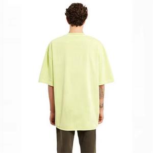 Venta al por mayor diseño espacios en blanco algodón Jogging Loose Fit 100% algodón camiseta de gran tamaño manga corta lavado ácido hombres camisetas - Product Image 4