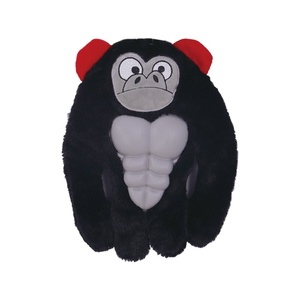 Jouet à mâcher pour chien en forme d'animal en peluche, design gorille amusant, en TPR, interactif et couineur pour les jeux de la force - Product Image 1