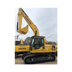 รถขุดมือสองนำเข้า 20 ตัน คุณภาพสูง ยี่ห้อญี่ปุ่น โคมัตสึ PC200 ราคาดีที่สุดสำหรับขาย - Product Image 1