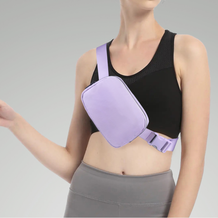 Unisex Mini Workout Shopping Bum Pouch