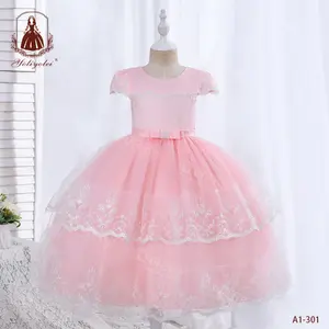 बच्चा लड़की पोशाक शीर्ष-रैंकिंग आपूर्तिकर्ताओं Outong बागे Enfant Princesse शादी फीता रात के कपड़े बच्चों के लिए