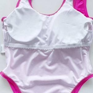 Traje de Baño de Una Pieza para Novia, Corte Alto, con Relleno Extraíble, Oferta de Verano, Logotipo Personalizado, Color Sólido, Sexy y Lujoso - Product Image 4