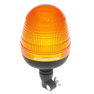 Luz de baliza giratoria LED carretilla elevadora de camión 12V 24V 10-30V DC nueva luz estroboscópica de advertencia LED DE EMERGENCIA lente reflectante - Product Image 2