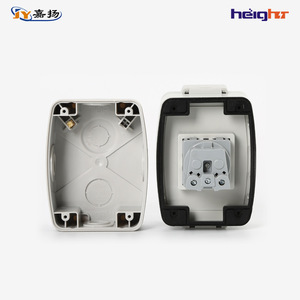 Jiayang กล่องซ็อกเก็ตกันน้ำกลางแจ้ง HT318 U IP66 1เต้าเสียบวัสดุ ABS สำหรับใช้งานกลางแจ้ง - Product Image 4