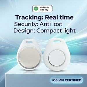 Traceur GPS miniature en plastique certifié MFI, localisateur intelligent, détecteur de clés, alarme anti-perte, dispositif de localisation Find My Tags - Product Image 1