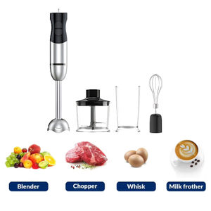 Dos velocidades BL9803A 400W <span class=keywords><strong>batidora</strong></span> eléctrica de mano juego 4 en 1 <span class=keywords><strong>batidora</strong></span> de mano con cuchillas y varilla de acero inoxidable - Product Image 2