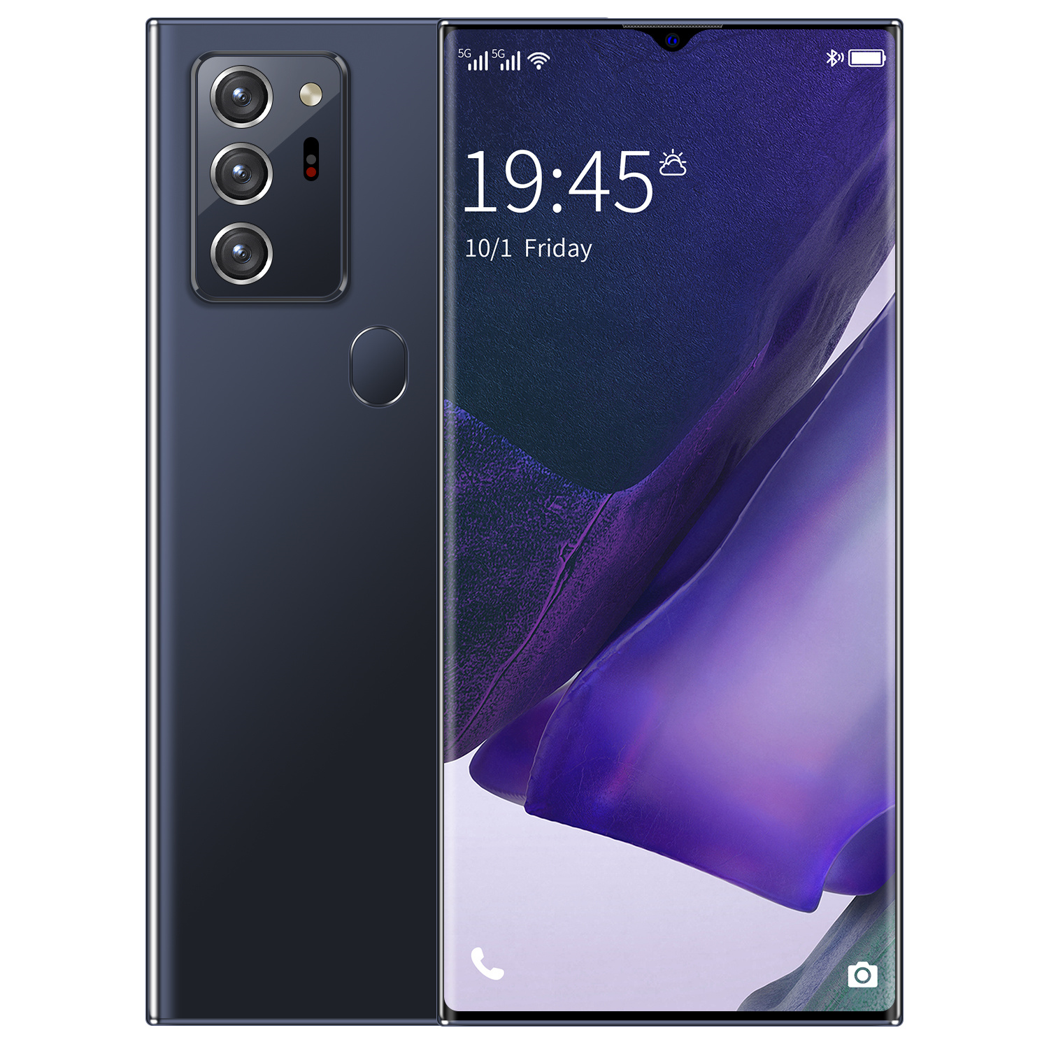 Note30 + 12 ГБ 512 Dual SIM карты Поддержка распознавания лиц Android10.0 5G смартфон мобильный телефон