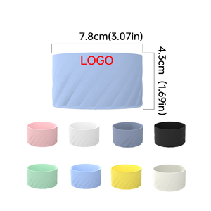 Eversoul Food Grade Silicone Water Bottle Bottom Sleeves <b>Cover</b> for Most 30 40oz Stanley Cup Accessories Silicone Tumbler <b>Boot</b> - Product Image 3