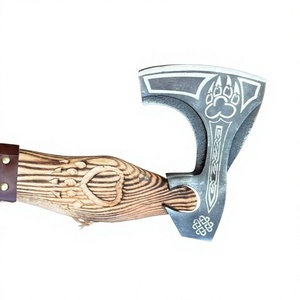 Hache en acier Damas de qualité supérieure, design dernier cri, en vente à bas prix. - Product Image 5