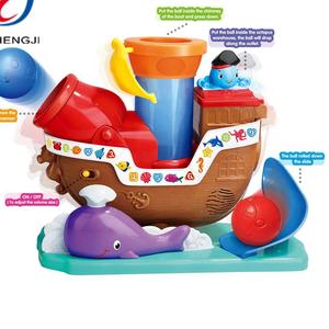 Jouet de bateau de <span class=keywords><strong>pirate</strong></span> de tir de bateau en plastique haut en plastique avec lumière et musique - Product Image 3