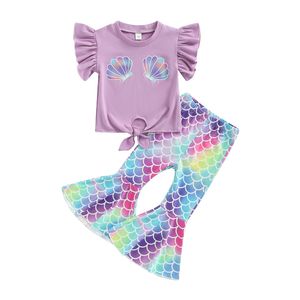Conjunto de Pantalones de Campana Personalizados para Bebés y Niñas Pequeñas - Product Image 3