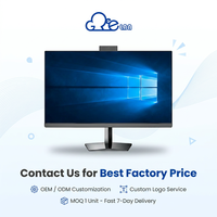 CE FCC ISO Certified 24 Inch All-in-One Computer I5 I7 Desktop AIO PC Monoblock with Remote Centralized Management Office PC