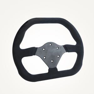 Volant <span class=keywords><strong>de</strong></span> course sport en cuir Alcantara à fond plat <span class=keywords><strong>de</strong></span> 12,2 pouces en forme <span class=keywords><strong>de</strong></span> D, très vendu - Product Image 1