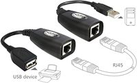 Extenseur USB - Amplificateur de signal USB 50 mètres - Extenseur réseau USB 2.0 vers RJ45
