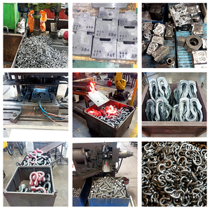 Bền Mạ Kẽm Neo Còng Dưới 5Mm Để 50Mm Châu Âu Loại Nhẹ Thép Lớn Bow Còng Dưới Với Vít Pin - Product Image 5