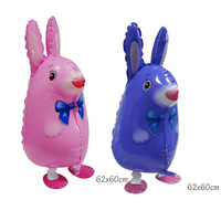 Ballons animaux en Mylar, chien, dinosaure, vache, ballons pour enfants, ballons pour chiots, fournitures pour fête d'anniversaire d'enfant, SP-75