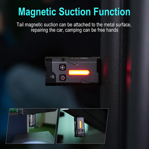 Nueva aleación de aluminio de alta calidad IP66 impermeable al aire libre mochila tapa Clip emergencia pequeña portátil RGB <span class=keywords><strong>linterna</strong></span> con imán - Product Image 4
