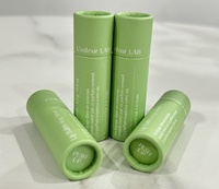 Emballage de tube en papier kraft brun biodégradable, recyclable et écologique pour baume à lèvres et déodorant en stick vide