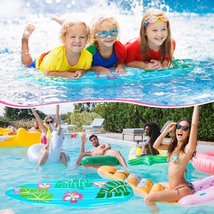 Planche de surf gonflable pour la plage, 60 pouces, planche de surf gonflable pour enfants et adultes, thème hawaïen, fête estivale en mer - Product Image 5