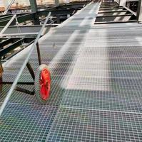 Rejilla de Acero Inoxidable Dentada de Alta Resistencia, Estándar ASTM A36, Anticorrosiva, para Plataformas Industriales, Pisos de Refinerías de Petróleo y Gas