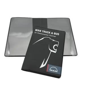 Titular de la <span class=keywords><strong>licencia</strong></span> de <span class=keywords><strong>conducir</strong></span> de esponja de PU suave personalizado Auto Truck Document Paper Wallet Carpeta de PVC para el coche - Product Image 1