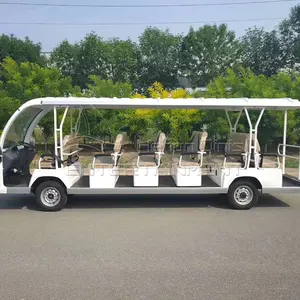 China Professionele Verschillende Stoelen Elektrische Sightseeing Bus Te Koop