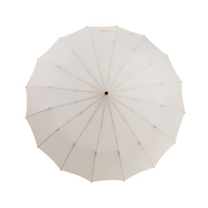 Phổ biến nhất 16 xương sườn có thể gập lại mạnh mẽ gió bằng chứng biểu tượng tùy chỉnh UV bảo vệ tự động ba gấp ô với logo - Product Image 2