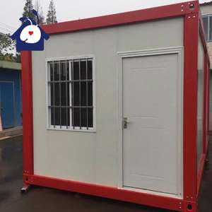 Longitud 40ft Flat Pack Envío Modular Tiny Prefabricado Container Home Two Bedroom Mobile Light Steel Prefab Hotel House - Product Image 1