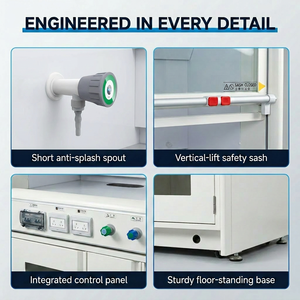 Großhandel Laborabzugshaube VAV-Sensor Intelligenter Standabzugsschrank für Organische Synthese ASHRAE 110 Chemie - Product Image 4
