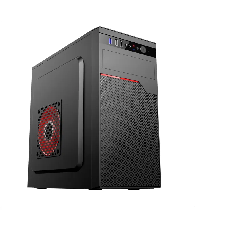 ATX Luxury Game PC Chassis With Side Panel Window Tower Computer Host