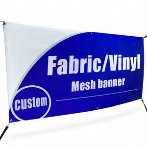 Letreros de Malla Flexible Impresos a Todo Color, Impresión Digital, Publicidad Exterior Personalizada, Pancarta de Vinilo PVC - Product Image 5