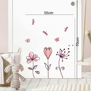 Fiori e <span class=keywords><strong>piante</strong></span> adesivi <span class=keywords><strong>murali</strong></span> 3D di alta qualità decorazioni per la casa decalcomanie <span class=keywords><strong>murali</strong></span> creative per adesivi <span class=keywords><strong>murali</strong></span> camera da letto - Product Image 2